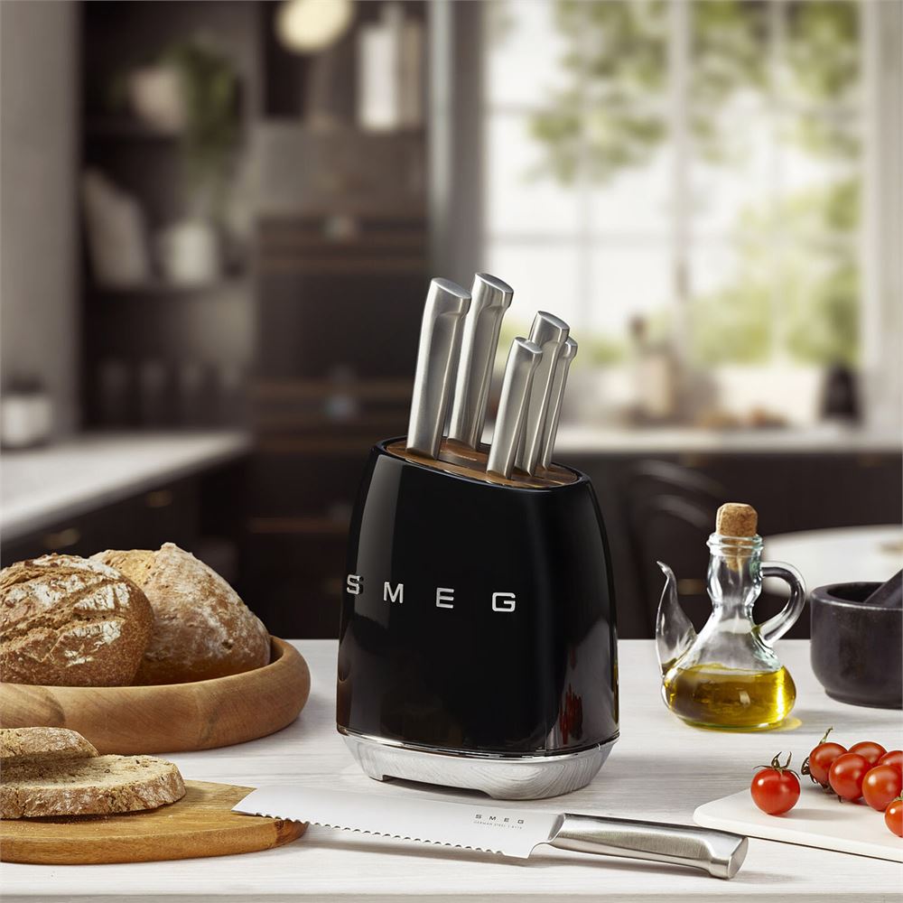 SMEG Knife Block Set